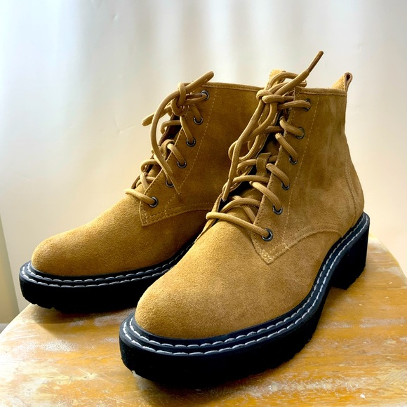 NWOT- LINEA Paolo Taylor Lace Up Boot - Picture 3 of 9